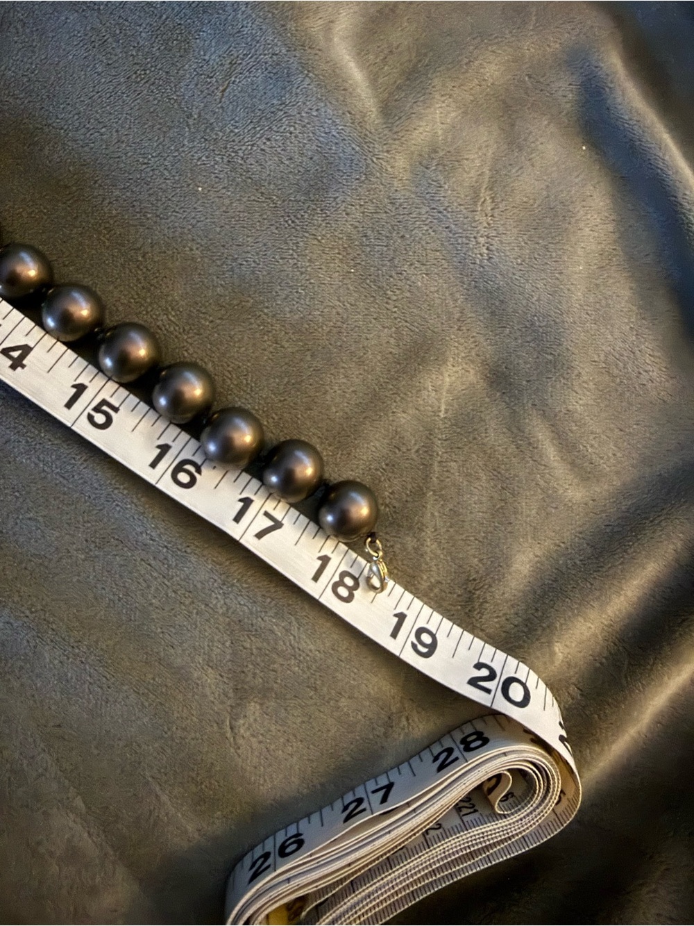Classic Chocolate Pearl Beaded Necklace - Women Jewelry - Picture 4 of 6